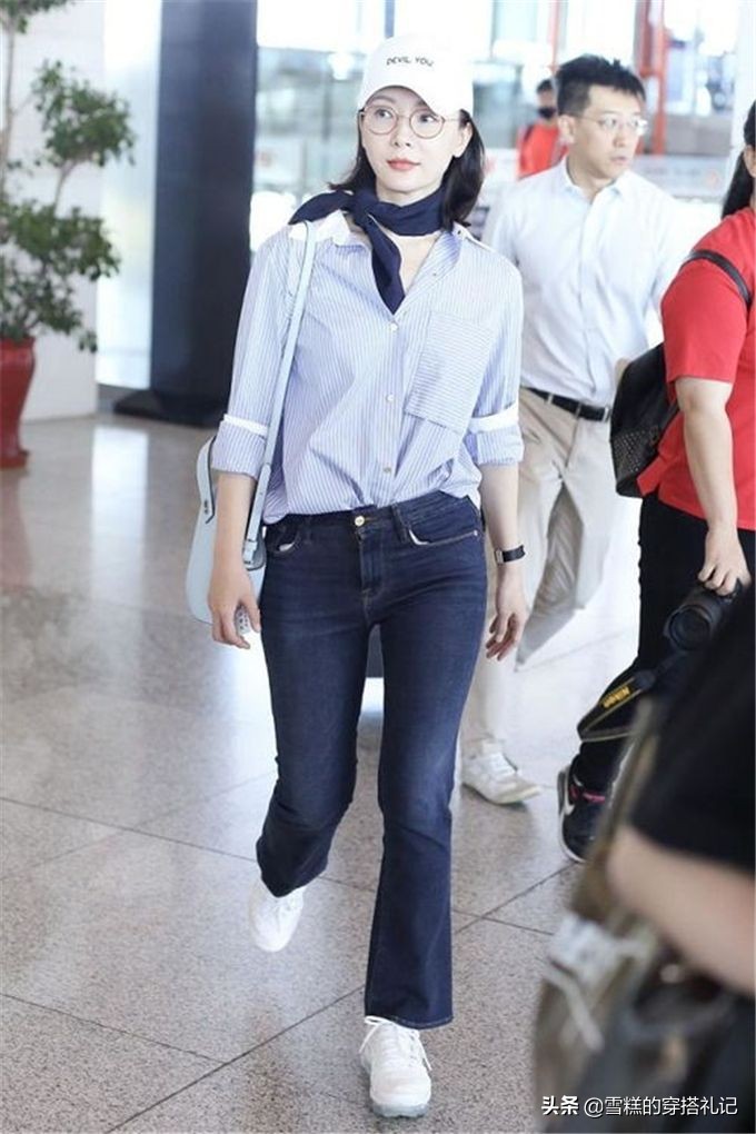 高腰显瘦裤子阔腿裤搭配,腿很粗屁股大穿什么阔腿裤不显胖