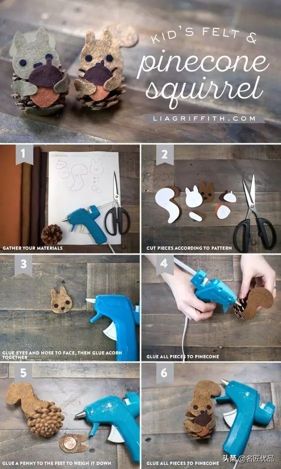 超简易手工环创,树干手工制作环创