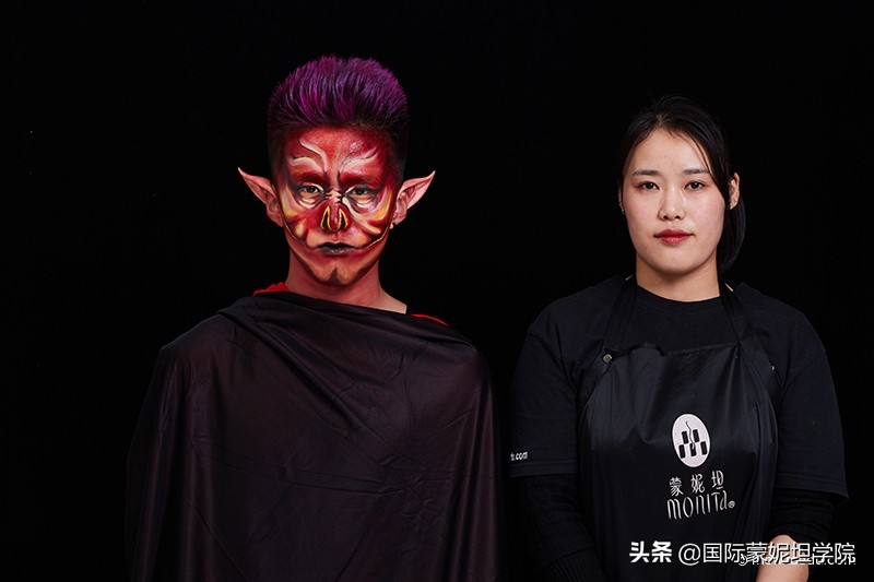 期末季｜北京化妆精英班迎来创意妆毕业考挑战