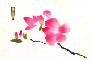 学画春天和桃花,学画简单春天画