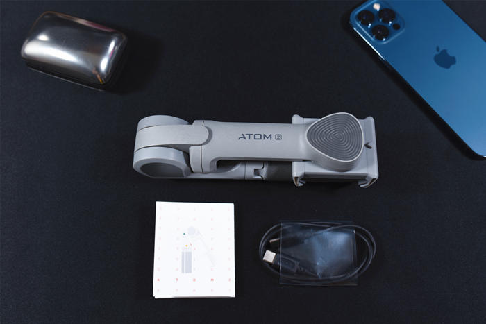 自动开合，三轴一体便携无压力-SNOPPA随拍ATOM2自动折叠手机云台