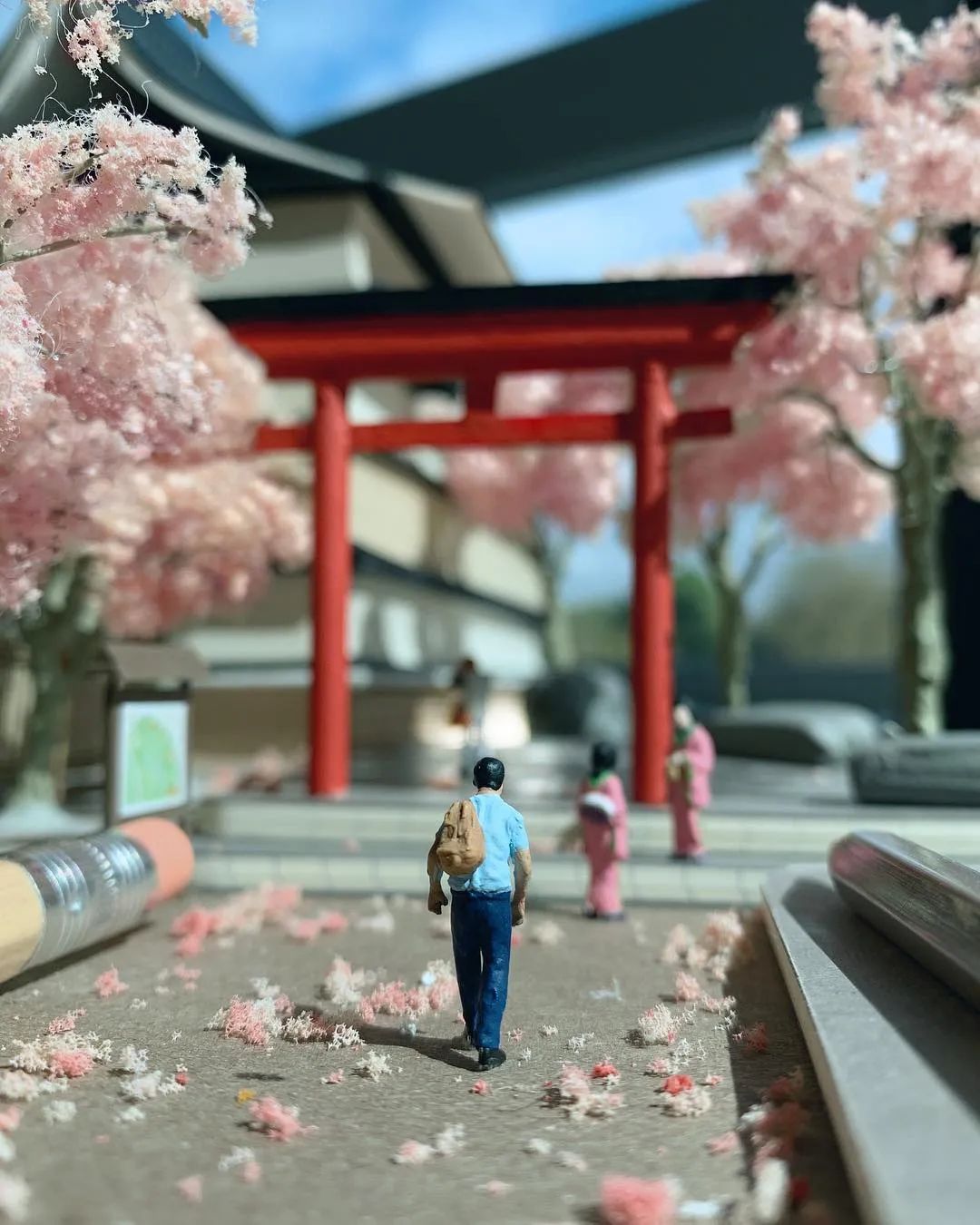 迷你版办公桌,森系书桌迷你世界