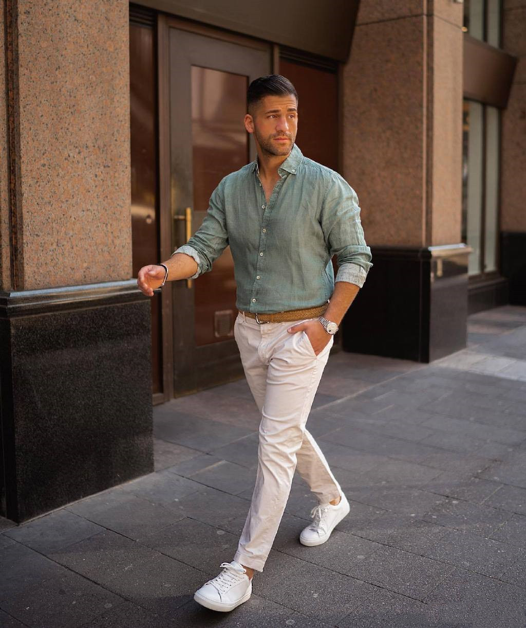 矮个子男生穿搭模板，显高又显瘦，果然外国男人都比较会穿