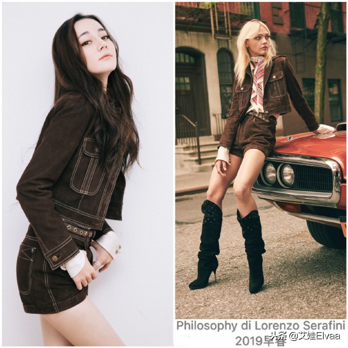 迪丽热巴太任性了,迪丽热巴紧身裙搭配