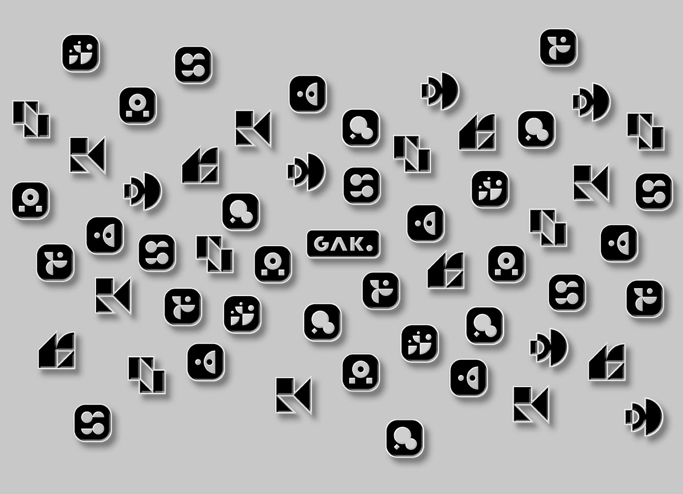 平面设计|GAK格但斯克文化群岛地方政府文化机构品牌形象设计