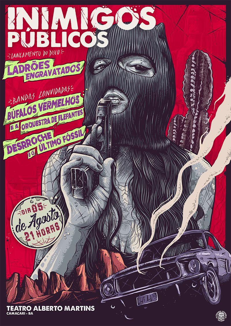 酷炫涂鸦设计,涂鸦风格人物插画