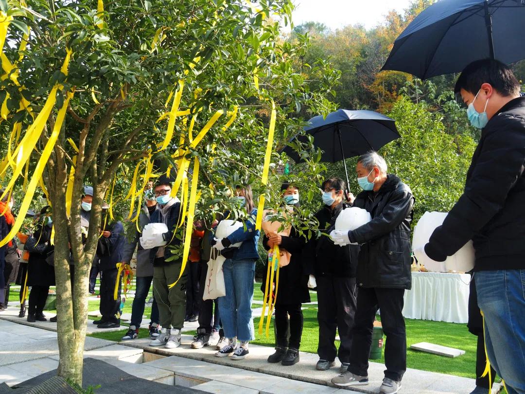 同泰第四届集体树葬圆满举行，21位树葬人士回归自然
