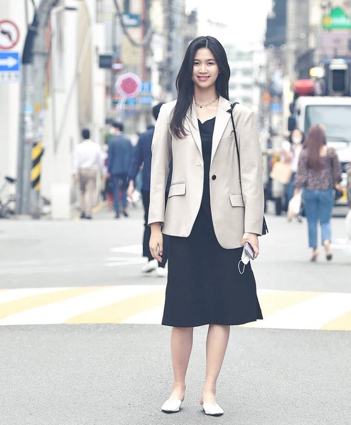 韩国的西装穿搭,韩国女生冬季西装穿搭