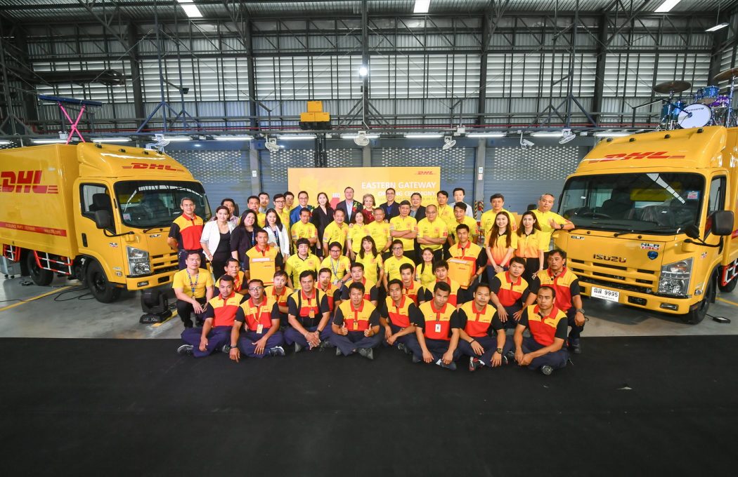 dhl中东专线,dhl的新物流中心