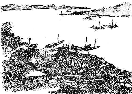 简阳石桥的位置,90年代的简阳石桥镇大街照片