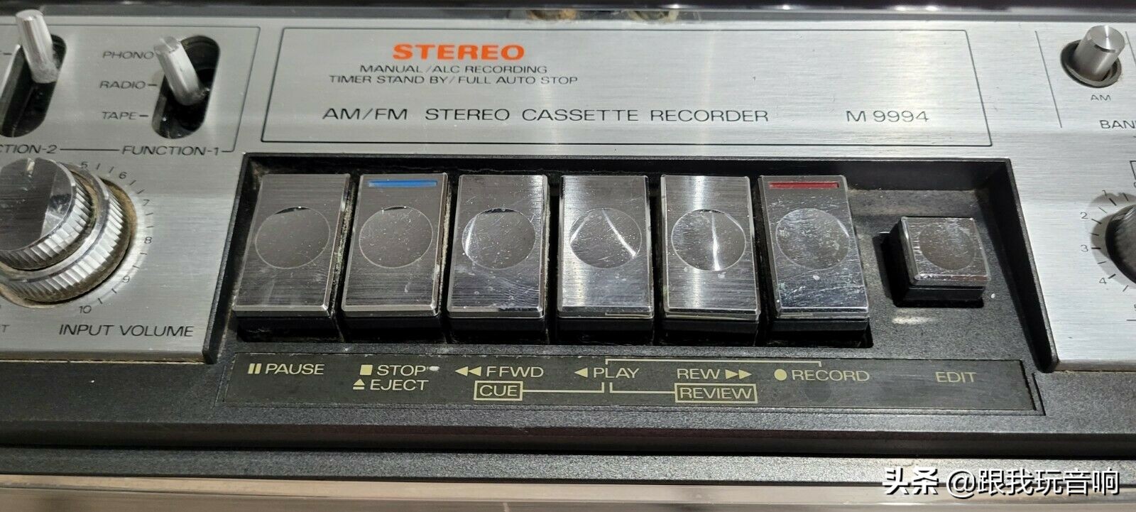 三洋m9990k录音机哪年产的,日本三洋m-x7120录音机