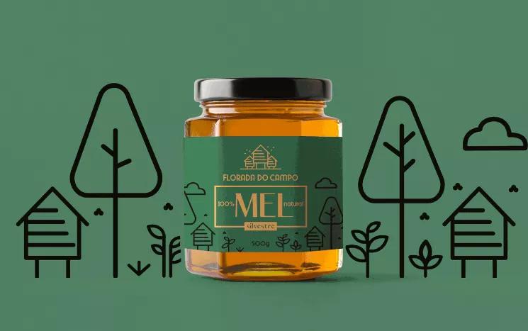 FloradadoCampo：蜂蜜包装设计