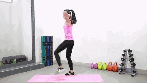 燃脂减肥教程8分钟,高效燃脂8个经典动作减肥视频