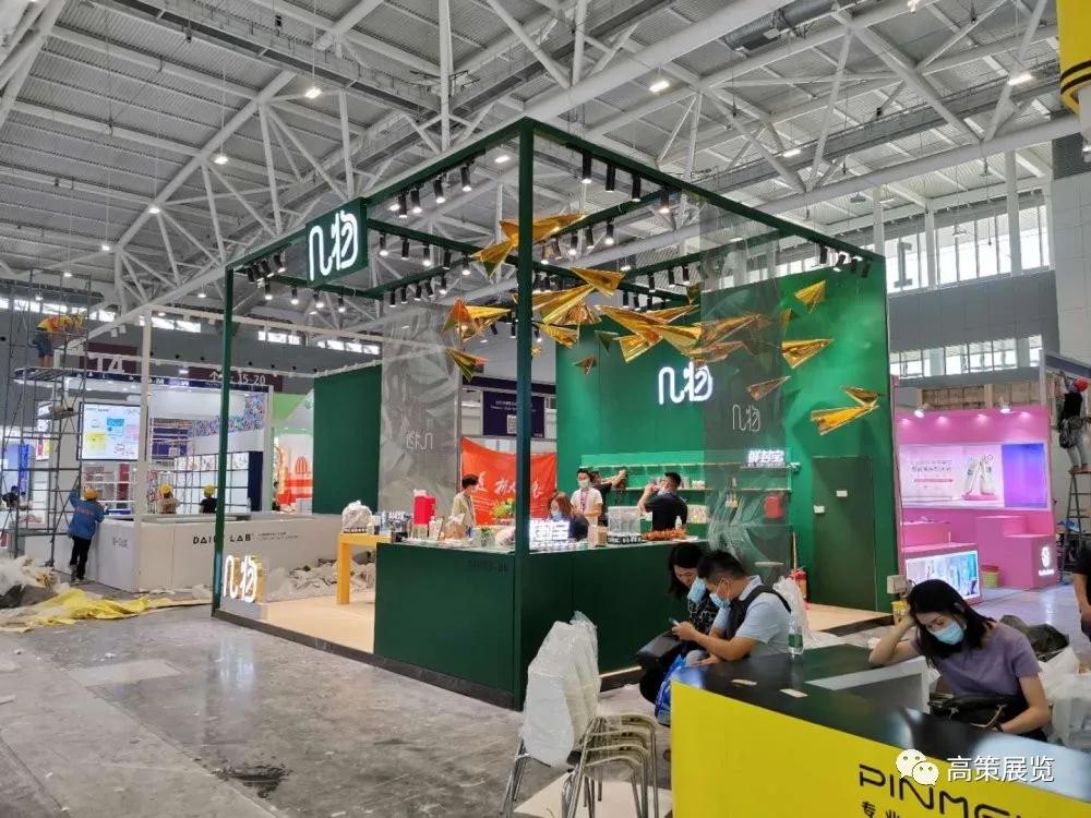 深圳礼品特装展位搭建设计,促销展位设计创意