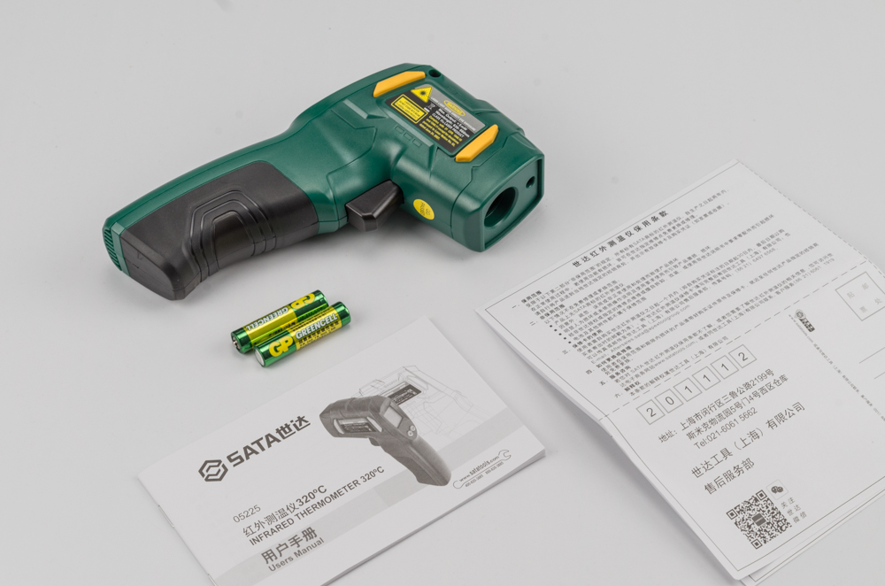 世达红外线工业用测温仪使用说明,世达红外测温仪怎么设置参考温度