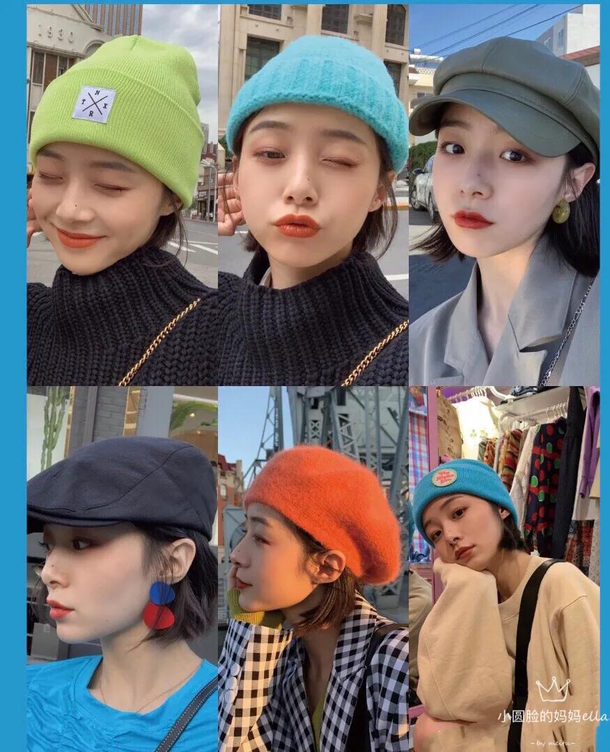 古风民族风配饰帽子儿童,灰色帽子配什么颜色配饰