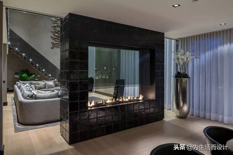 壁炉带给生活一种无法忘怀的情调,冬日氛围感壁炉