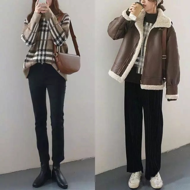 韩系冬季甜美气质穿搭,搭配参考韩系十足的温暖冬季穿搭