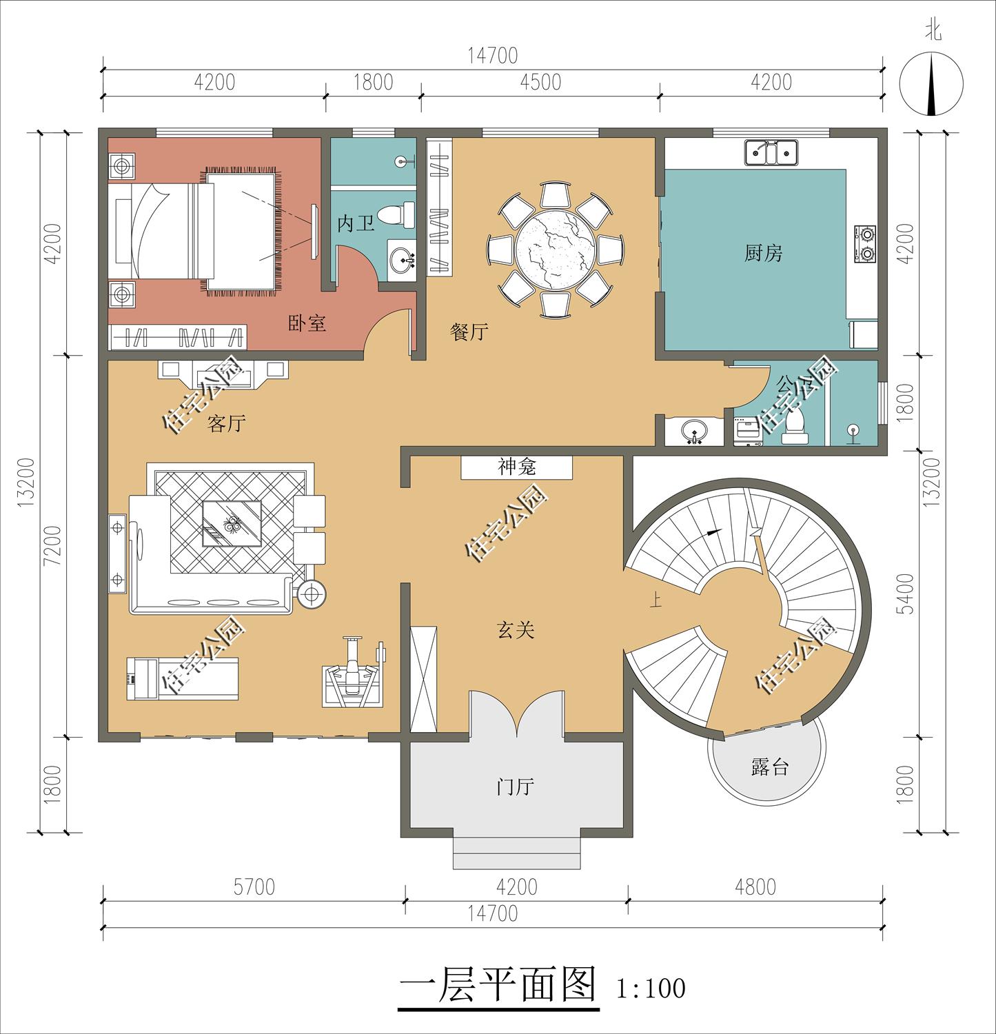 托斯卡纳风格房子,托斯卡纳风格高层住宅
