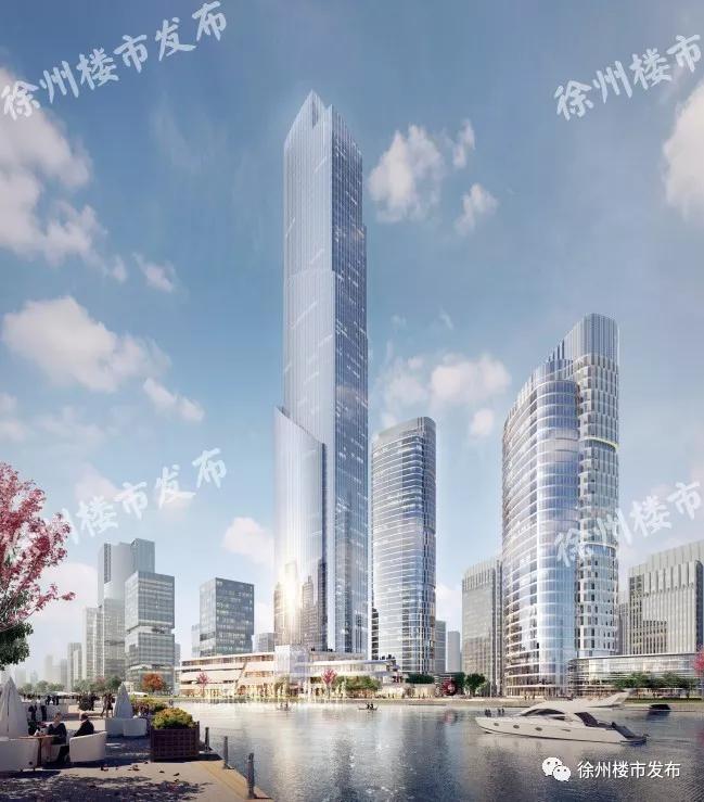 徐州新城区180米地标,200米摩天新地标