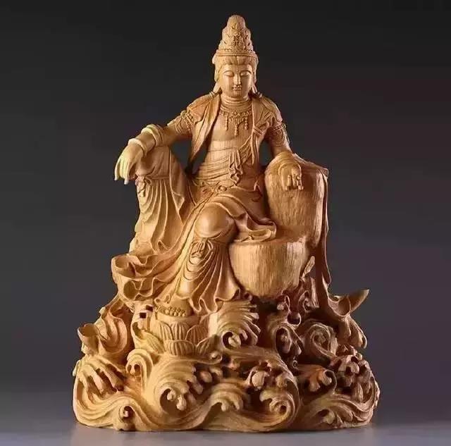 木雕佛像仿古,木雕佛像工艺品欣赏