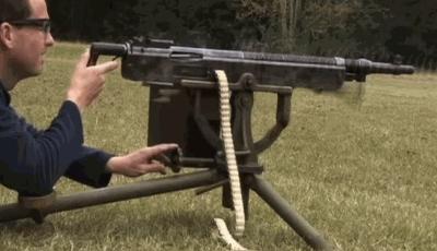美国“土豆挖掘机”—柯尔特M1895重机枪