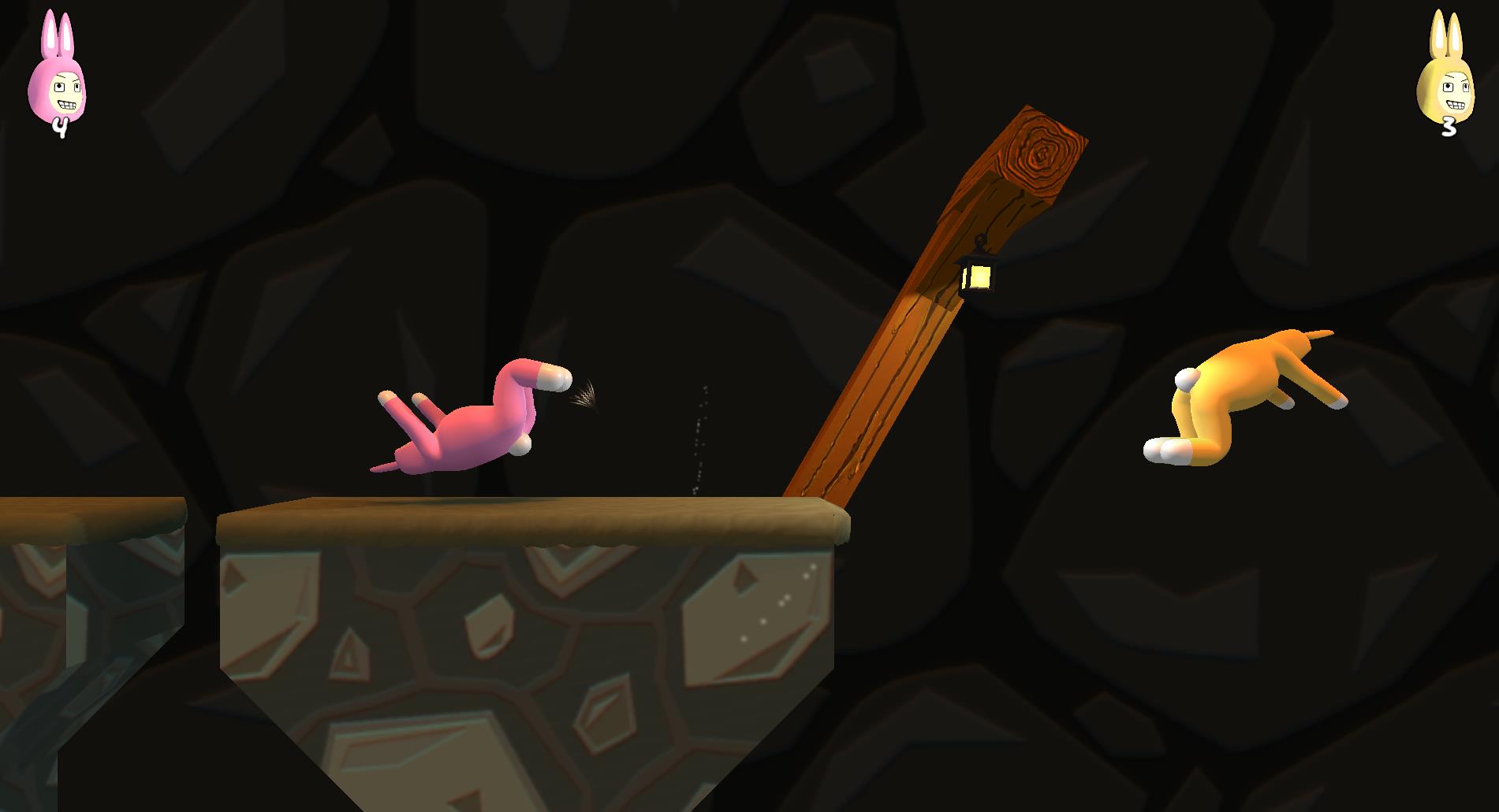 超级兔子人游戏搞笑画面,超级兔子人爆笑闯关游戏