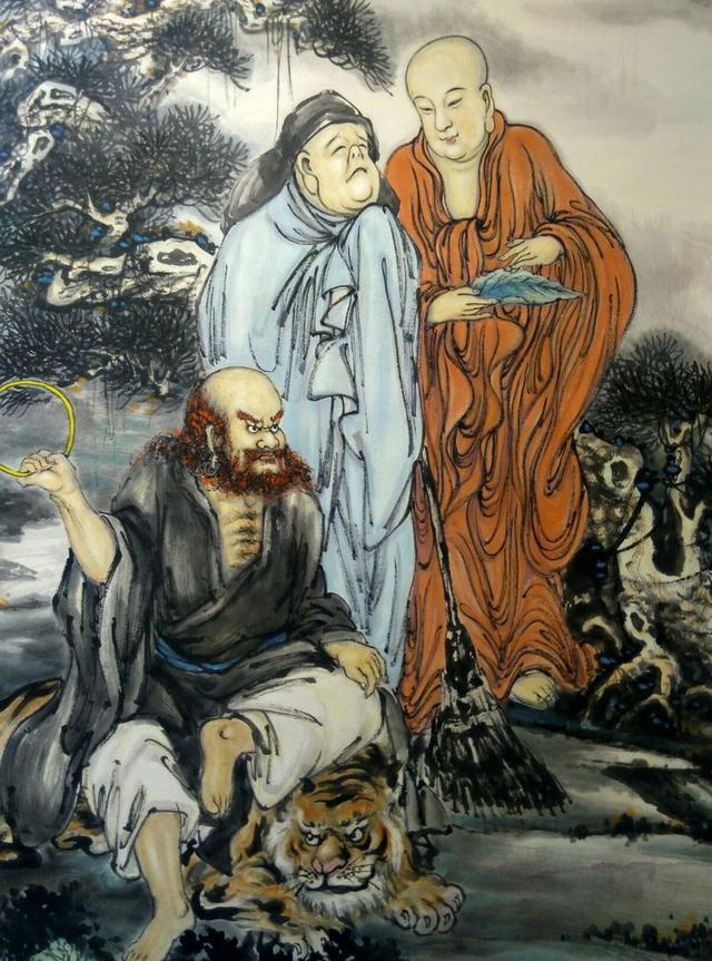 十八罗汉三十六座图,观音三尊十八罗汉