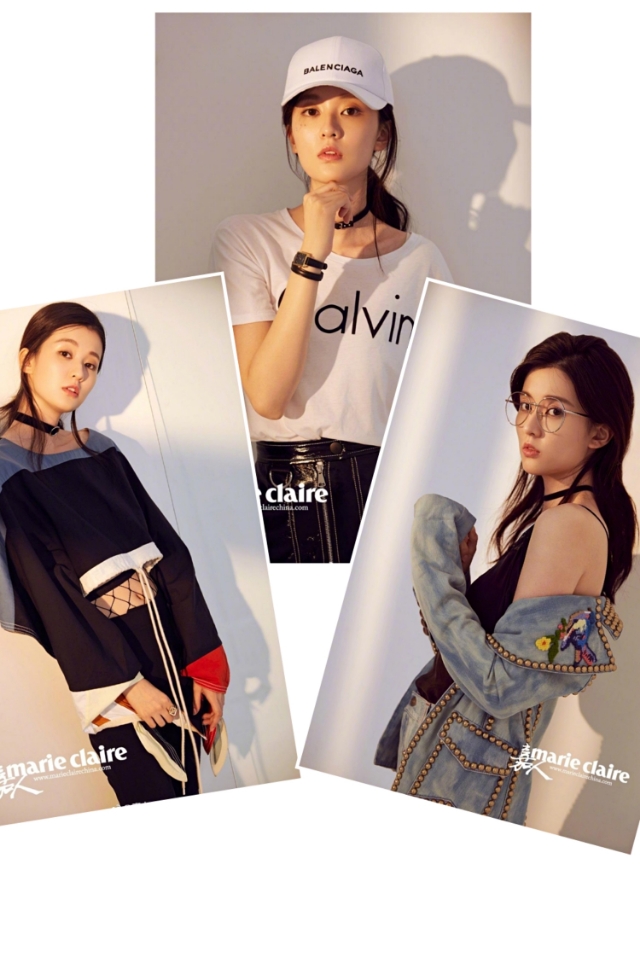 乔欣的穿搭指南,乔欣可咸可甜全身照