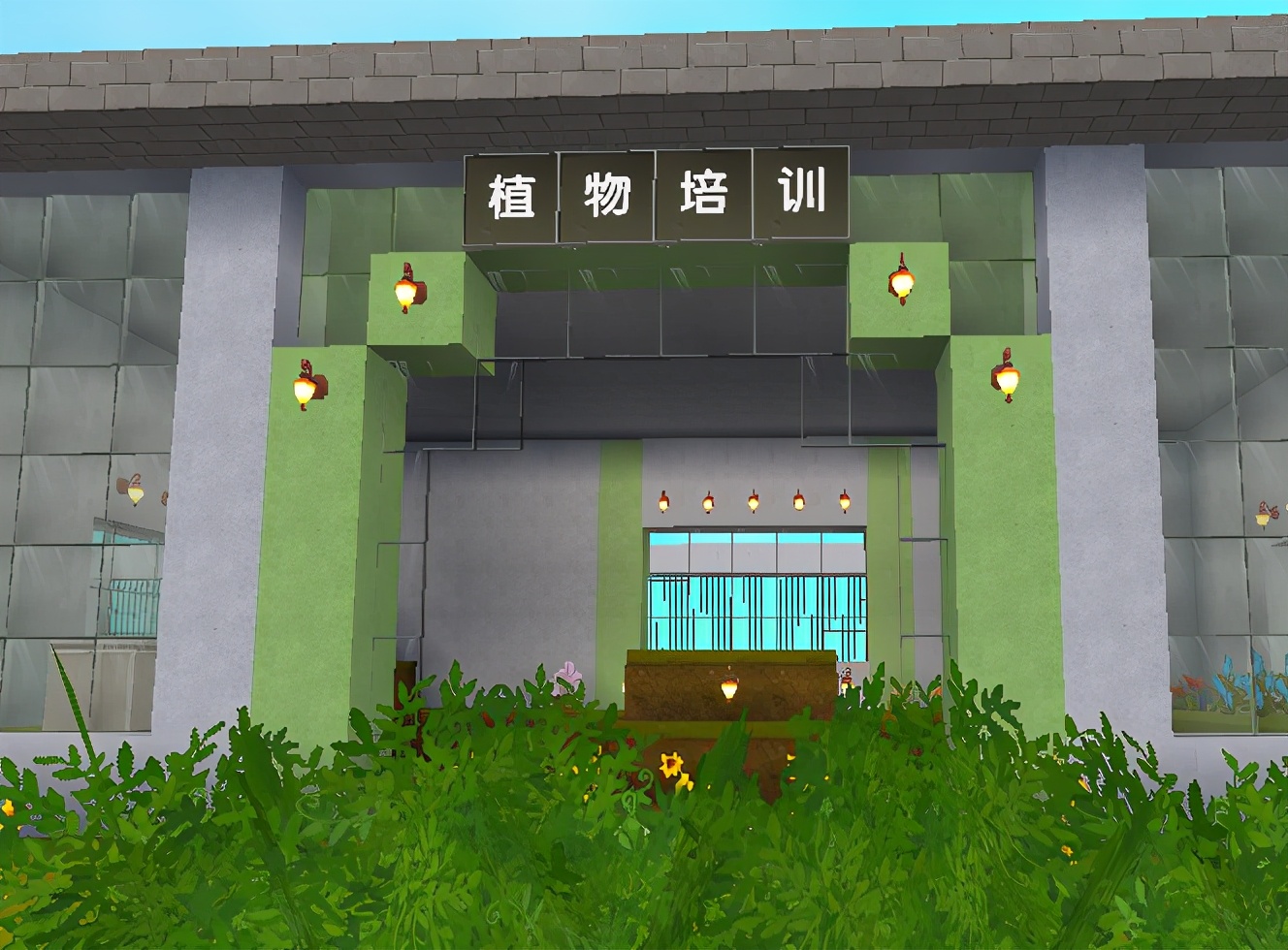 迷你世界校园地图,迷你世界怀念以前时光