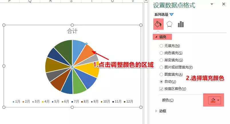 适合年终总结的excel图表,年终总结饼图如何展示得很高大上