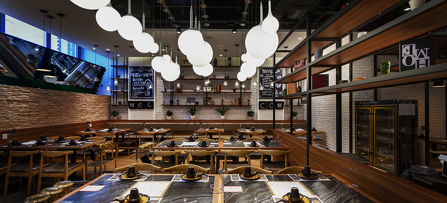 羊肉餐厅设计,烤全羊餐厅设计效果图