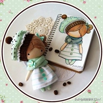 织女手工编织小东西的毛是什么,织女手工编织小皮筋