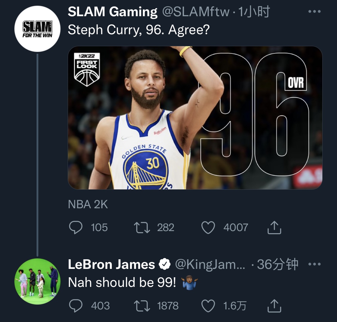 詹姆斯历届2k能力值拿下多少第一,2k队史最佳阵容詹姆斯