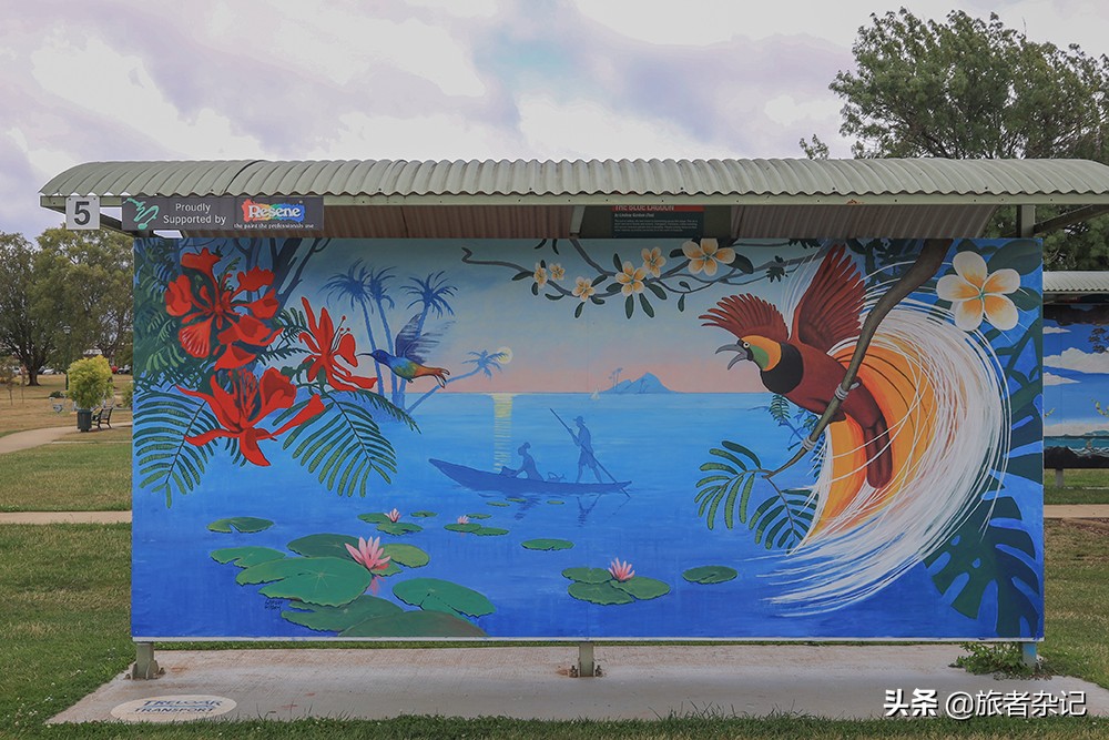 谢菲尔德壁画小镇图片,塔斯马尼亚壁画小镇谢菲尔德小镇