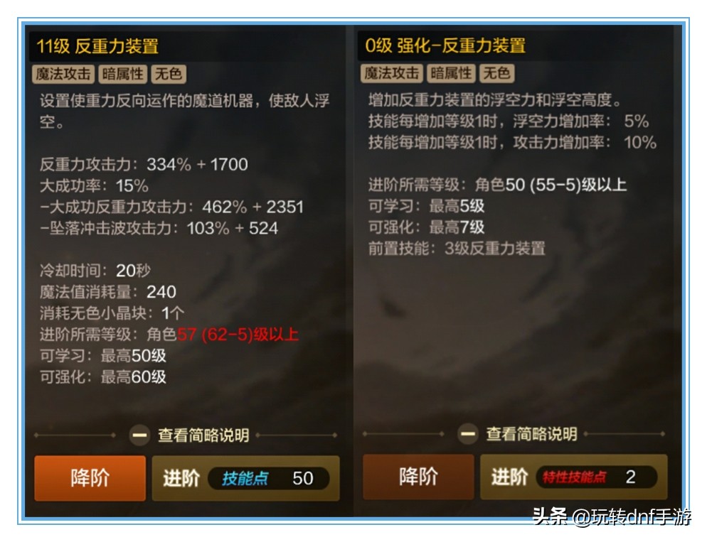 dnf手游魔道学者技能加点,魔道学者buff技能