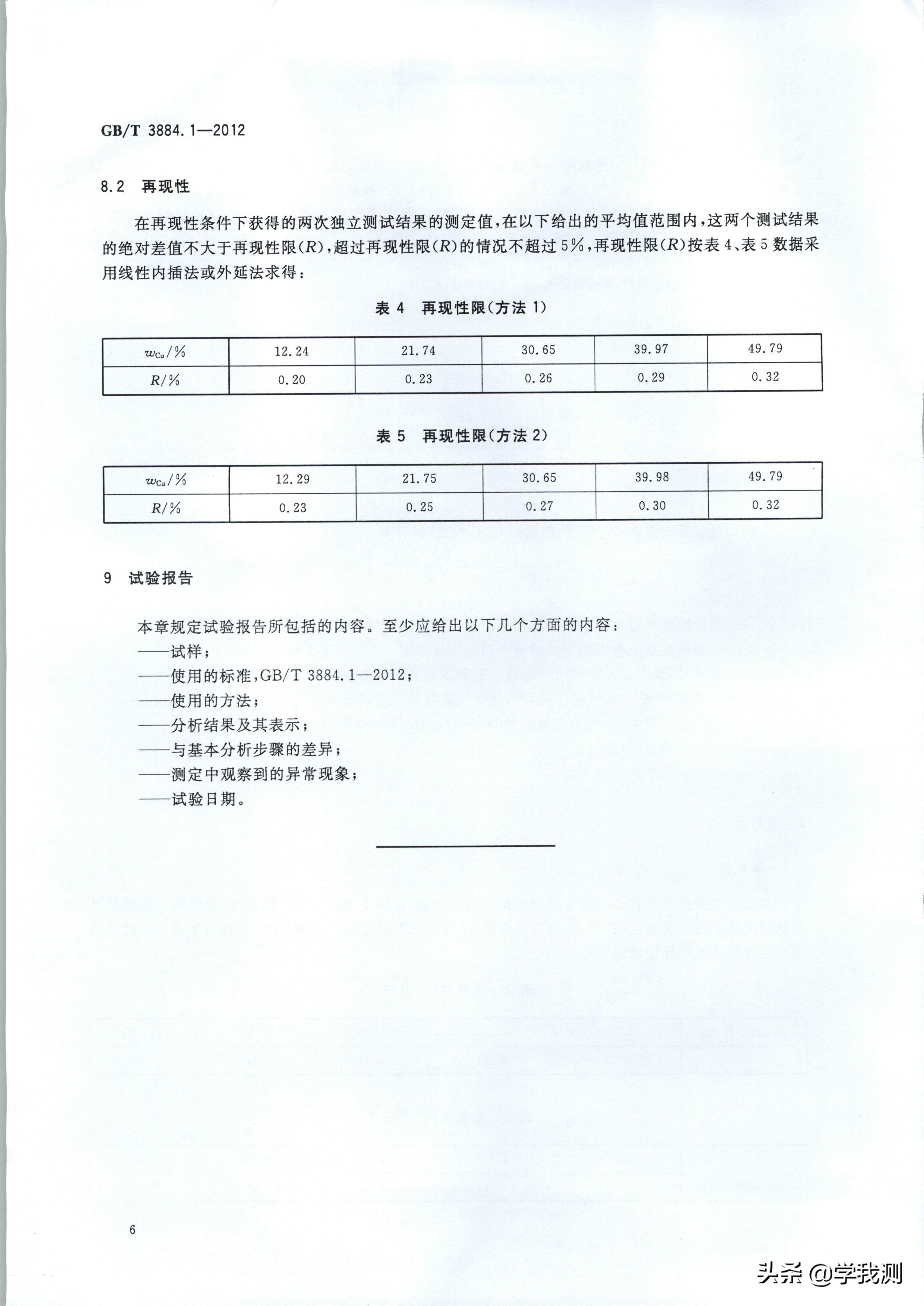 铜盐和铜精矿测定方法的比较,碘量法测定铜含量的各步骤方程式