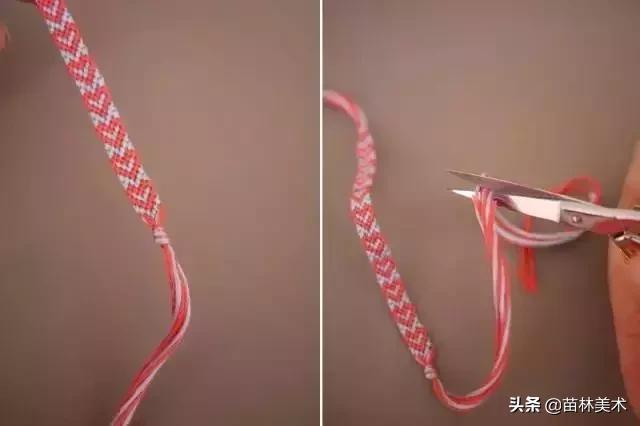 手工穿珠子手链的教程,手工手链编织教程