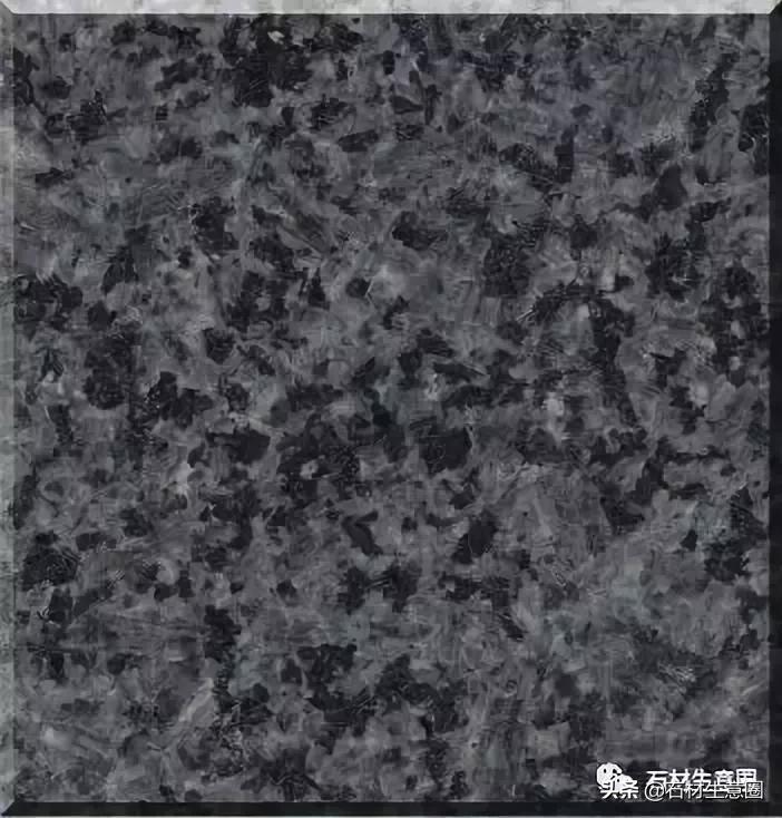 黑色花岗岩辐射大吗,深褐色花岗岩石材
