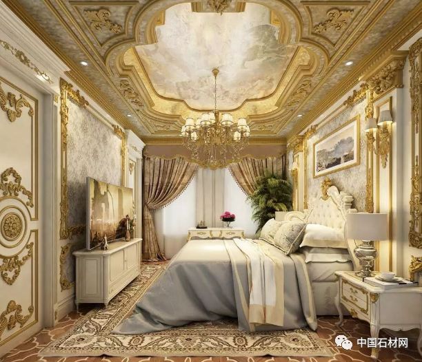 154平方米欧式轻奢风格装修效果图,欧式豪华装修效果图大全
