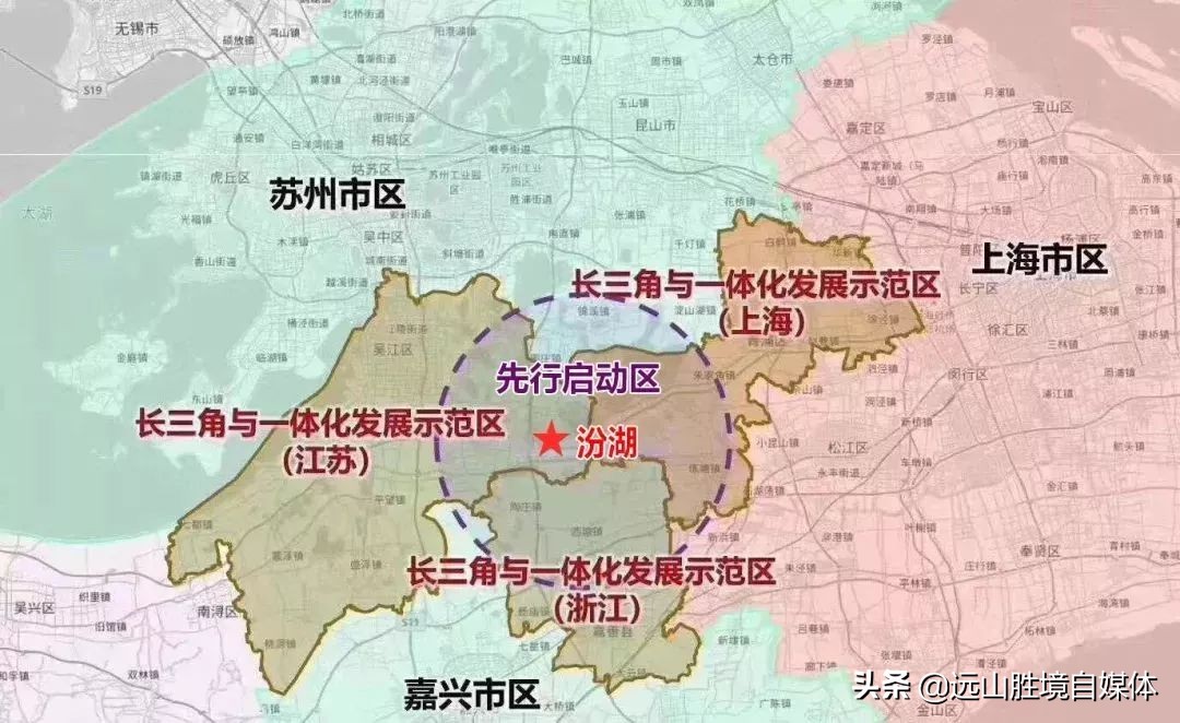 长三角一体化汾湖区位讲解,长三角一体化汾湖最新资讯