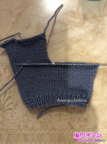 手编毛衣口袋针法,最简单棒针开口袋教程