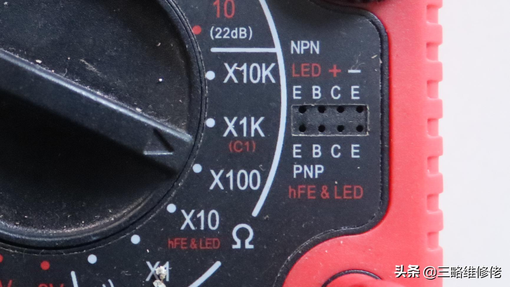 博世指针万用表各档位使用说明,指针万用表测220v调哪个档位