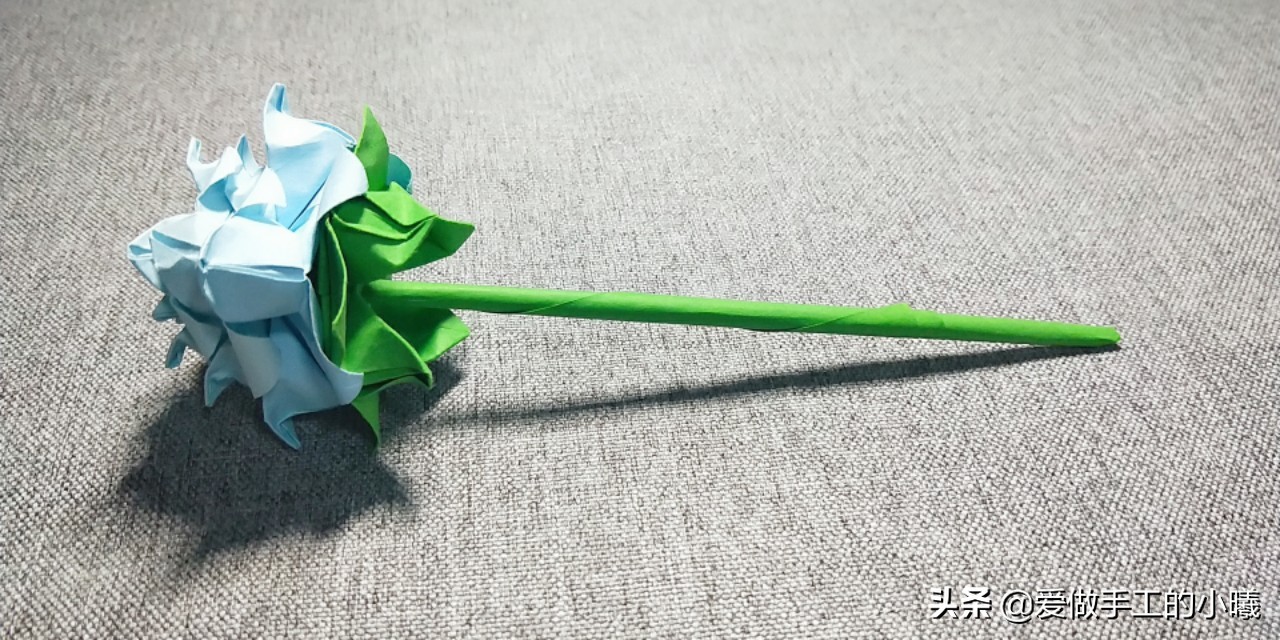 折纸王子折纸玫瑰花,折玫瑰花手工折纸简单教程