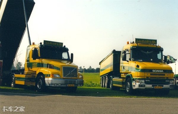沃尔沃卡车历史车型回顾,沃尔沃vnl400长头牵引车