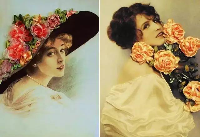 一根针绣花边方法,一根针绣出一个星空