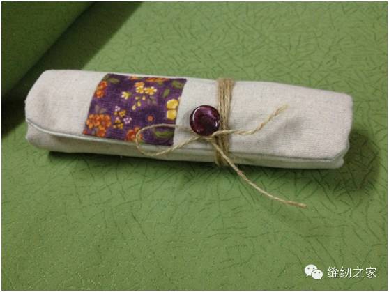 手工笔帘教程手缝,手工笔帘笔袋制作方法