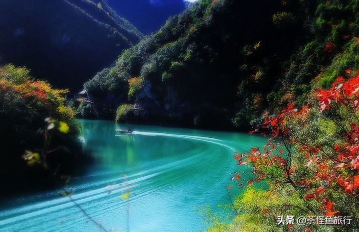 宜昌小九寨五龙河,旅游推荐2-3天游玻璃栈道