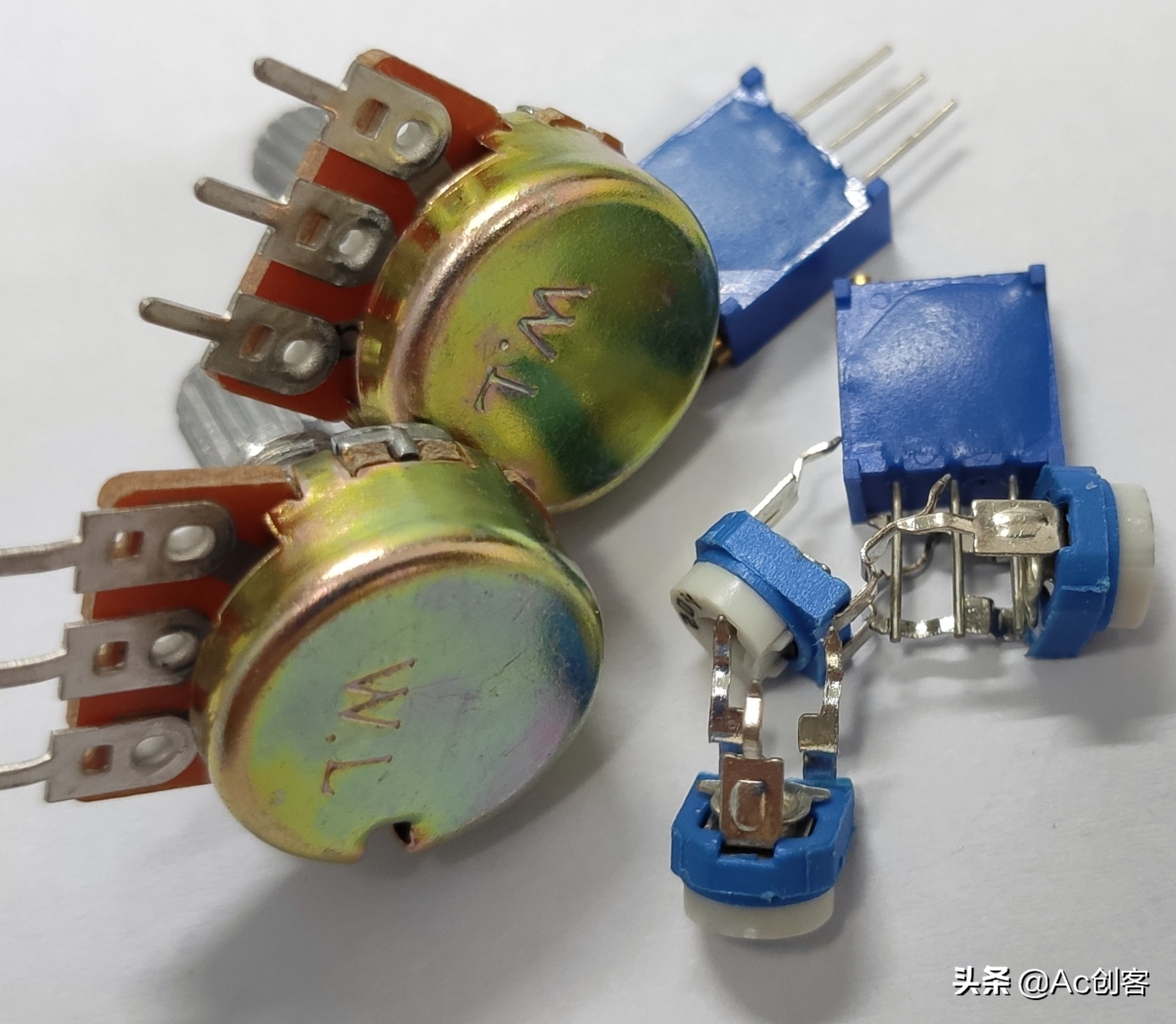 关于可调电阻的基本知识,可调电阻电阻值