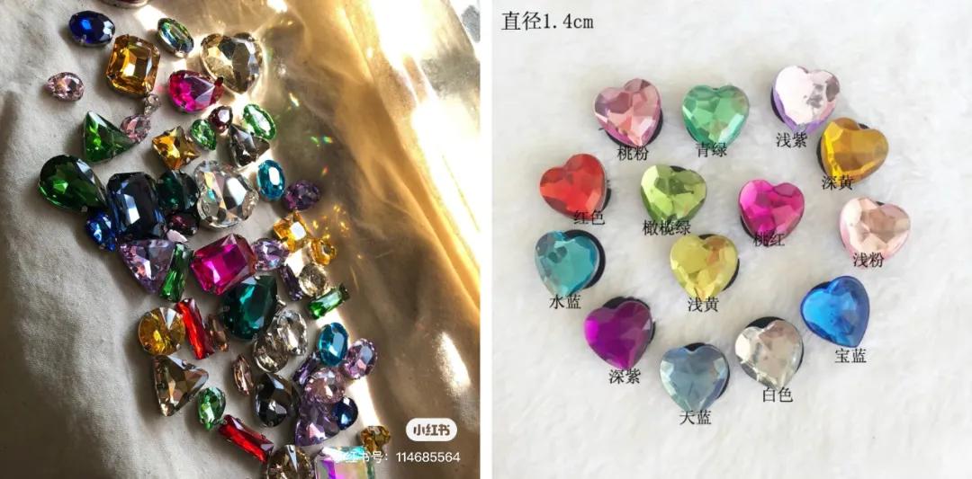 高级透亮的水钻又绚丽又美观,洋气珍珠水钻